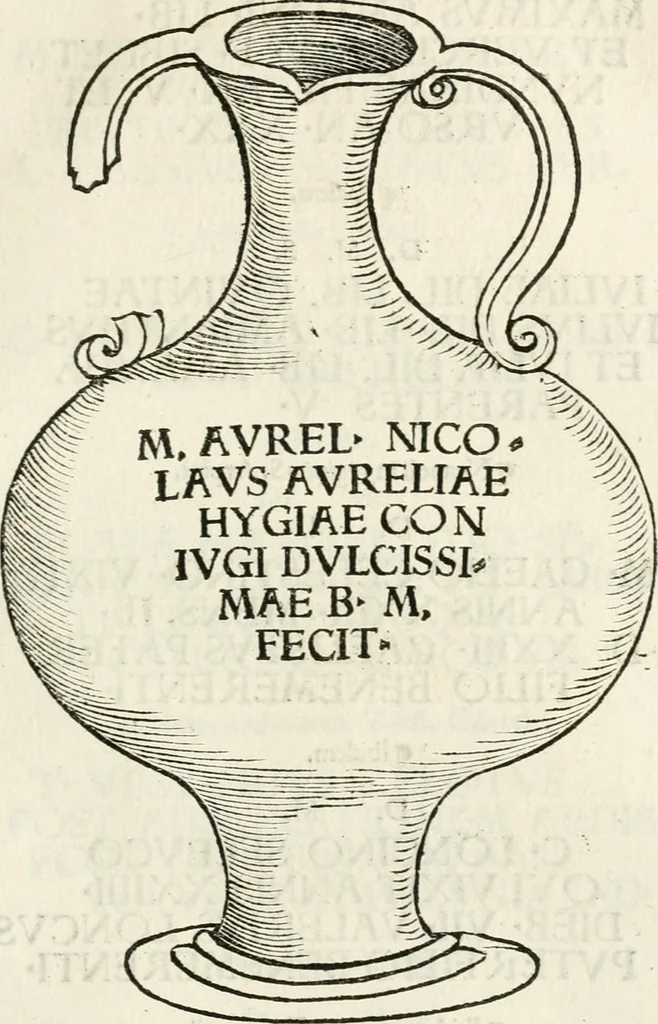 An illustration from Inscriptiones sacrosanctae vetvstatis : non illae qvidem romanae, sed totivs fere orbis svmmo stvdio ac maximis impensis Terra Mariqs conquisitæ feliciter incipiunt, 1534, leaf 152