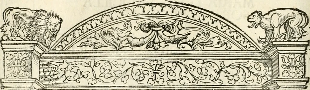 An illustration from Inscriptiones sacrosanctae vetvstatis : non illae qvidem romanae, sed totivs fere orbis svmmo stvdio ac maximis impensis Terra Mariqs conquisitæ feliciter incipiunt, 1534, leaf 169