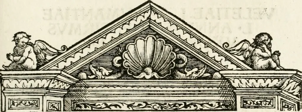 An illustration from Inscriptiones sacrosanctae vetvstatis : non illae qvidem romanae, sed totivs fere orbis svmmo stvdio ac maximis impensis Terra Mariqs conquisitæ feliciter incipiunt, 1534, leaf 190