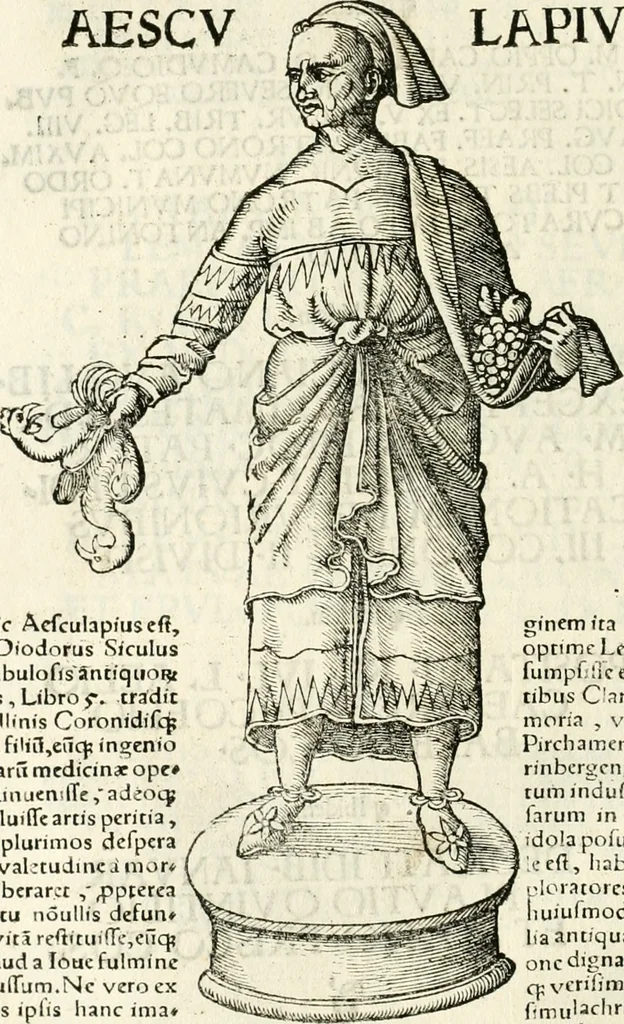 An illustration from Inscriptiones sacrosanctae vetvstatis : non illae qvidem romanae, sed totivs fere orbis svmmo stvdio ac maximis impensis Terra Mariqs conquisitæ feliciter incipiunt, 1534, leaf 197