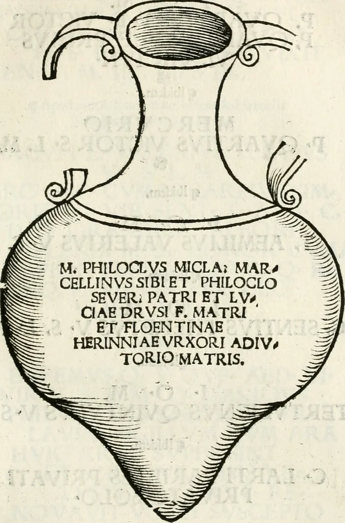 An illustration from Inscriptiones sacrosanctae vetvstatis : non illae qvidem romanae, sed totivs fere orbis svmmo stvdio ac maximis impensis Terra Mariqs conquisitæ feliciter incipiunt, 1534, leaf 208