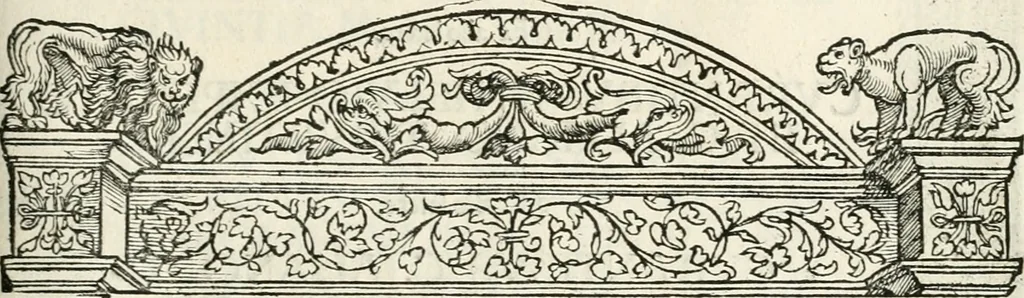 An illustration from Inscriptiones sacrosanctae vetvstatis : non illae qvidem romanae, sed totivs fere orbis svmmo stvdio ac maximis impensis Terra Mariqs conquisitæ feliciter incipiunt, 1534, leaf 226