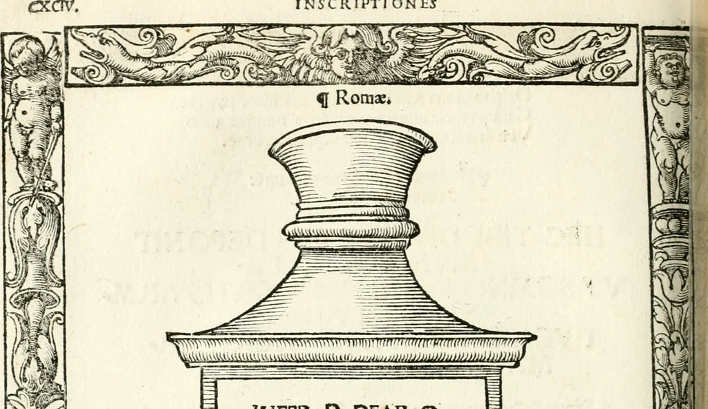 An illustration from Inscriptiones sacrosanctae vetvstatis : non illae qvidem romanae, sed totivs fere orbis svmmo stvdio ac maximis impensis Terra Mariqs conquisitæ feliciter incipiunt, 1534, leaf 235