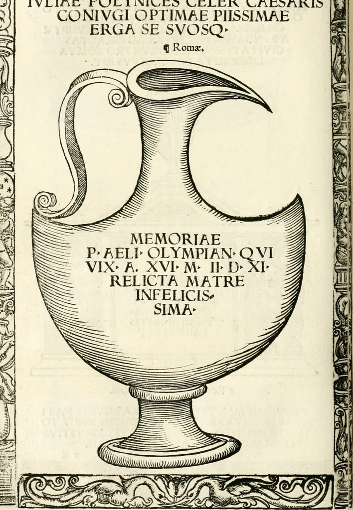 An illustration from Inscriptiones sacrosanctae vetvstatis : non illae qvidem romanae, sed totivs fere orbis svmmo stvdio ac maximis impensis Terra Mariqs conquisitæ feliciter incipiunt, 1534, leaf 245