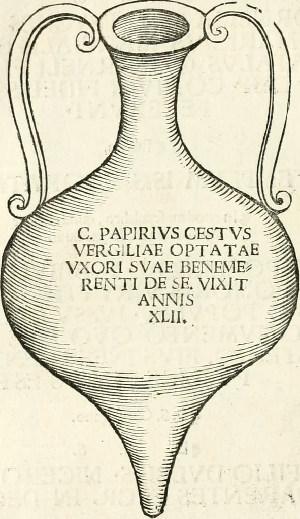 An illustration from Inscriptiones sacrosanctae vetvstatis : non illae qvidem romanae, sed totivs fere orbis svmmo stvdio ac maximis impensis Terra Mariqs conquisitæ feliciter incipiunt, 1534, leaf 249