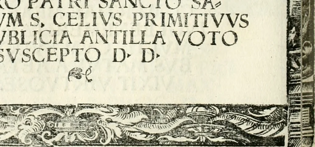 An illustration from Inscriptiones sacrosanctae vetvstatis : non illae qvidem romanae, sed totivs fere orbis svmmo stvdio ac maximis impensis Terra Mariqs conquisitæ feliciter incipiunt, 1534, leaf 261