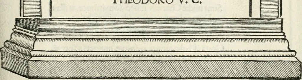 An illustration from Inscriptiones sacrosanctae vetvstatis : non illae qvidem romanae, sed totivs fere orbis svmmo stvdio ac maximis impensis Terra Mariqs conquisitæ feliciter incipiunt, 1534, leaf 266