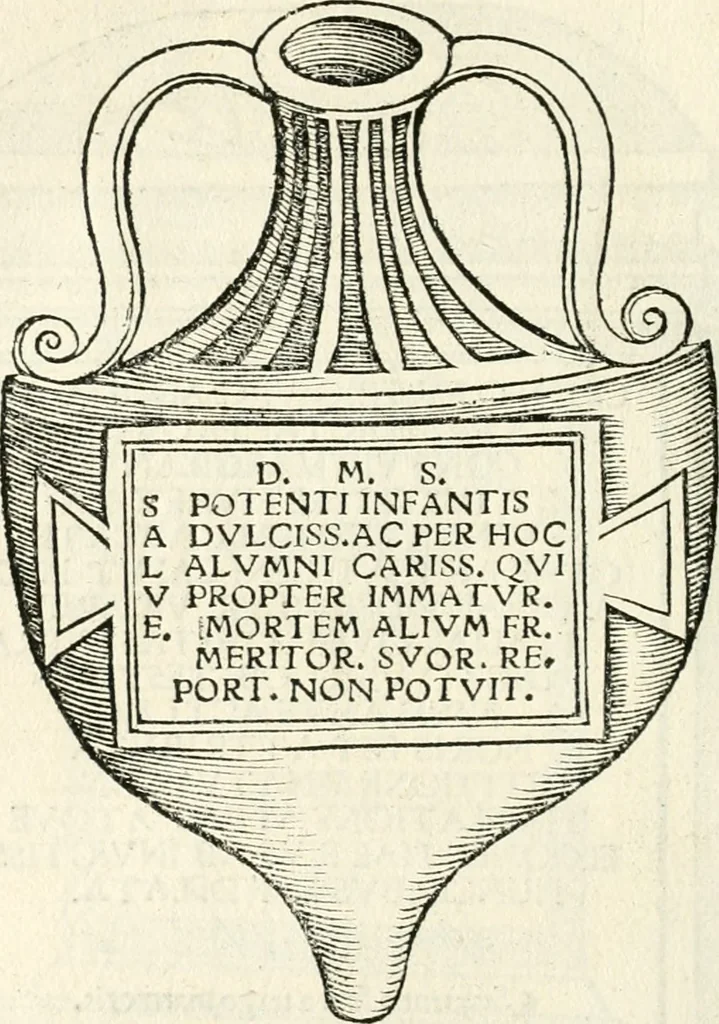 An illustration from Inscriptiones sacrosanctae vetvstatis : non illae qvidem romanae, sed totivs fere orbis svmmo stvdio ac maximis impensis Terra Mariqs conquisitæ feliciter incipiunt, 1534, leaf 267