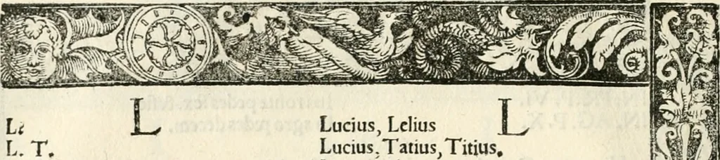 An illustration from Inscriptiones sacrosanctae vetvstatis : non illae qvidem romanae, sed totivs fere orbis svmmo stvdio ac maximis impensis Terra Mariqs conquisitæ feliciter incipiunt, 1534, leaf 29