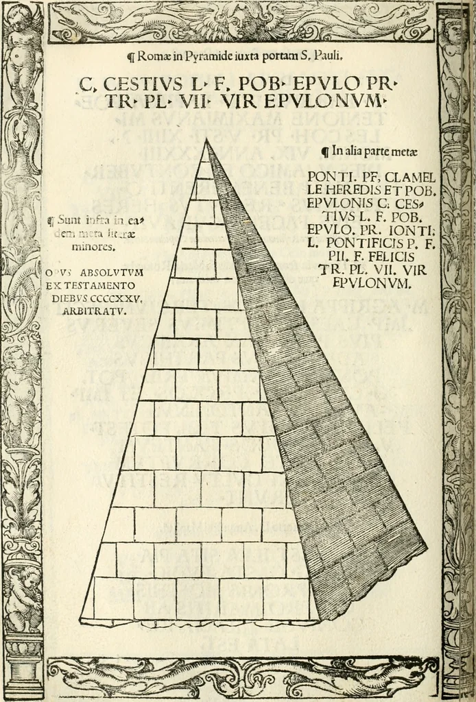 An illustration from Inscriptiones sacrosanctae vetvstatis : non illae qvidem romanae, sed totivs fere orbis svmmo stvdio ac maximis impensis Terra Mariqs conquisitæ feliciter incipiunt, 1534, leaf 293