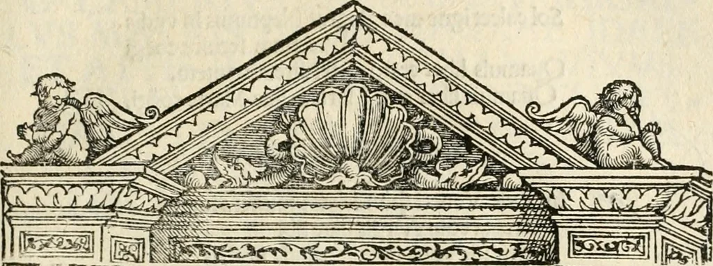 An illustration from Inscriptiones sacrosanctae vetvstatis : non illae qvidem romanae, sed totivs fere orbis svmmo stvdio ac maximis impensis Terra Mariqs conquisitæ feliciter incipiunt, 1534, leaf 302