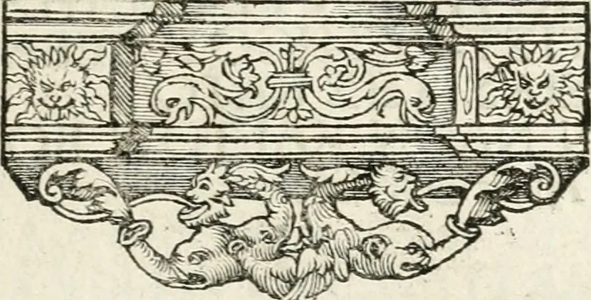 An illustration from Inscriptiones sacrosanctae vetvstatis : non illae qvidem romanae, sed totivs fere orbis svmmo stvdio ac maximis impensis Terra Mariqs conquisitæ feliciter incipiunt, 1534, leaf 316