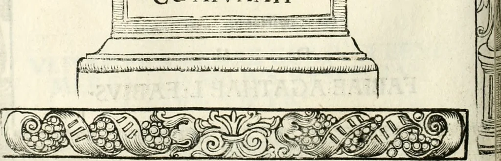 An illustration from Inscriptiones sacrosanctae vetvstatis : non illae qvidem romanae, sed totivs fere orbis svmmo stvdio ac maximis impensis Terra Mariqs conquisitæ feliciter incipiunt, 1534, leaf 327