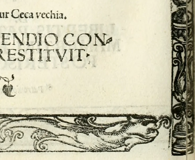 An illustration from Inscriptiones sacrosanctae vetvstatis : non illae qvidem romanae, sed totivs fere orbis svmmo stvdio ac maximis impensis Terra Mariqs conquisitæ feliciter incipiunt, 1534, leaf 335