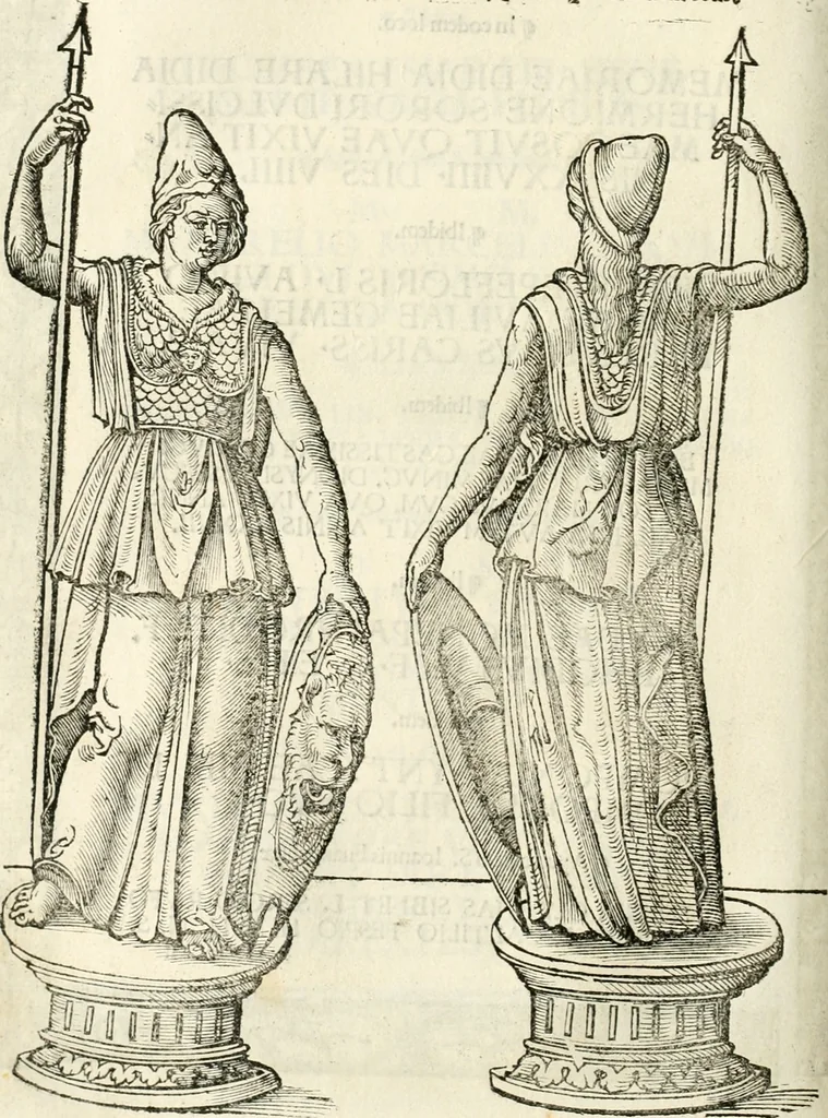 An illustration from Inscriptiones sacrosanctae vetvstatis : non illae qvidem romanae, sed totivs fere orbis svmmo stvdio ac maximis impensis Terra Mariqs conquisitæ feliciter incipiunt, 1534, leaf 405