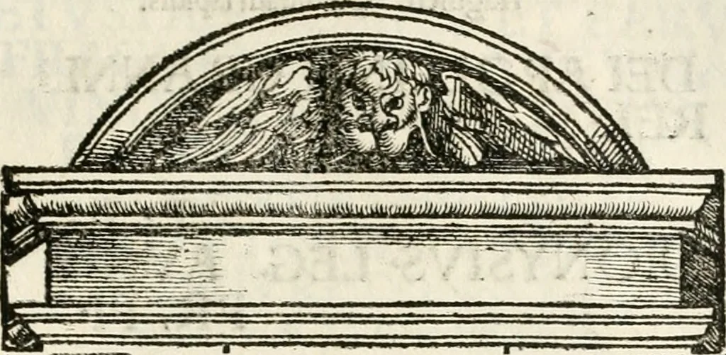 An illustration from Inscriptiones sacrosanctae vetvstatis : non illae qvidem romanae, sed totivs fere orbis svmmo stvdio ac maximis impensis Terra Mariqs conquisitæ feliciter incipiunt, 1534, leaf 456