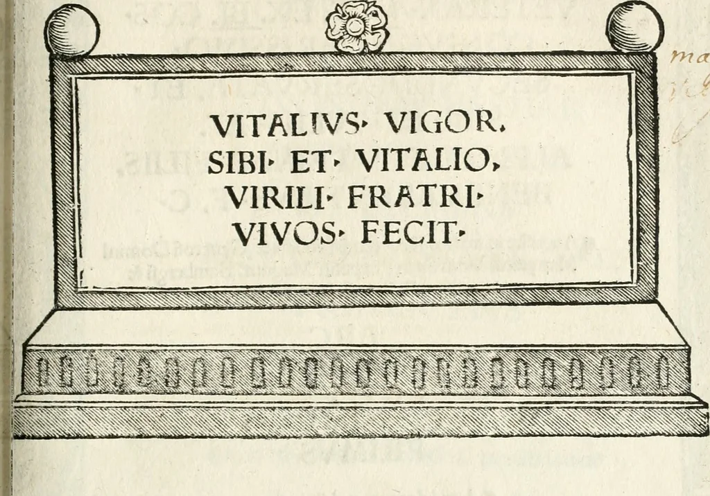 An illustration from Inscriptiones sacrosanctae vetvstatis : non illae qvidem romanae, sed totivs fere orbis svmmo stvdio ac maximis impensis Terra Mariqs conquisitæ feliciter incipiunt, 1534, leaf 460