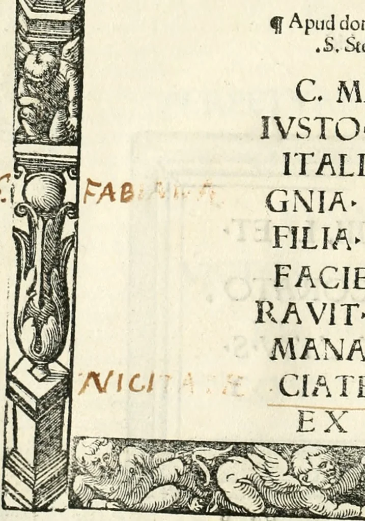 An illustration from Inscriptiones sacrosanctae vetvstatis : non illae qvidem romanae, sed totivs fere orbis svmmo stvdio ac maximis impensis Terra Mariqs conquisitæ feliciter incipiunt, 1534, leaf 461