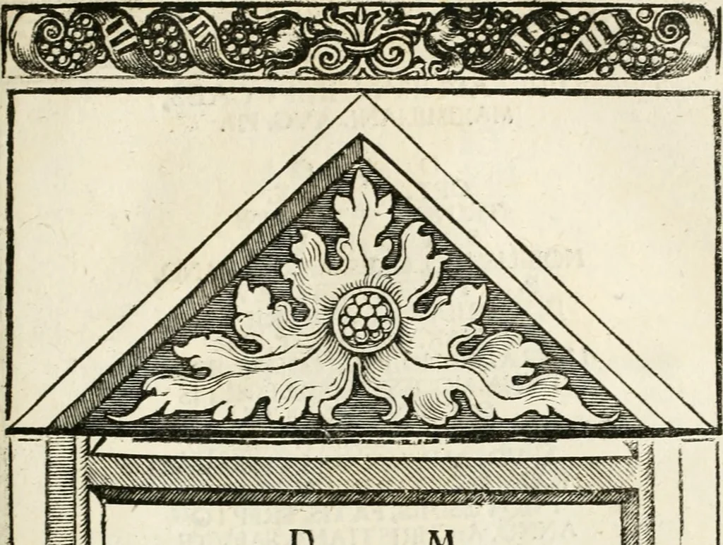 An illustration from Inscriptiones sacrosanctae vetvstatis : non illae qvidem romanae, sed totivs fere orbis svmmo stvdio ac maximis impensis Terra Mariqs conquisitæ feliciter incipiunt, 1534, leaf 474