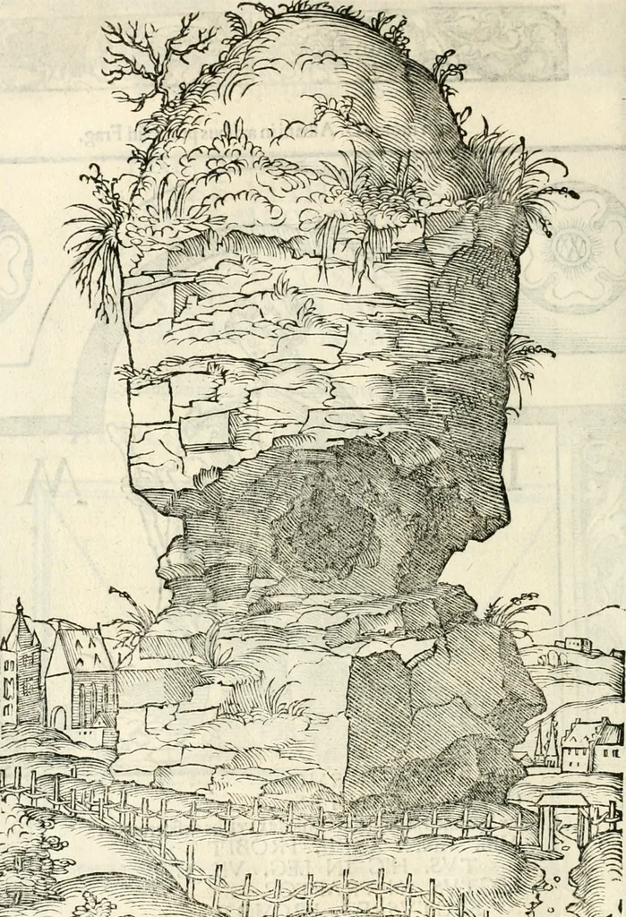 An illustration from Inscriptiones sacrosanctae vetvstatis : non illae qvidem romanae, sed totivs fere orbis svmmo stvdio ac maximis impensis Terra Mariqs conquisitæ feliciter incipiunt, 1534, leaf 515
