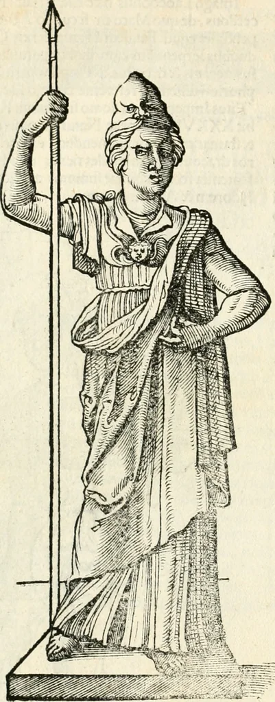 An illustration from Inscriptiones sacrosanctae vetvstatis : non illae qvidem romanae, sed totivs fere orbis svmmo stvdio ac maximis impensis Terra Mariqs conquisitæ feliciter incipiunt, 1534, leaf 555
