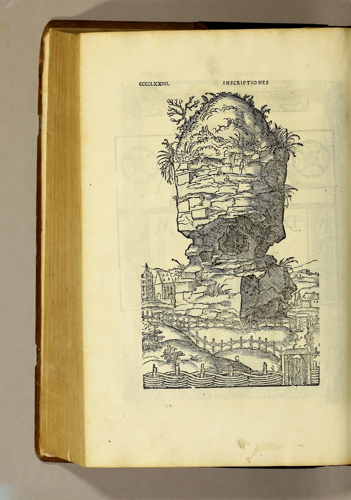 An illustration from Inscriptiones sacrosanctae vetustatis non illae quidem Romanae, sed totius fere orbis summo studio ac maxiimis impensis terra mariq[ue] conquisitae feliciter incipiunt., 1534, leaf 514