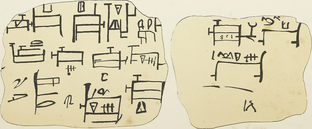 An illustration from Inscriptions in the hieratic and demotic character : from the collections of the British Museum., 1868, leaf 26