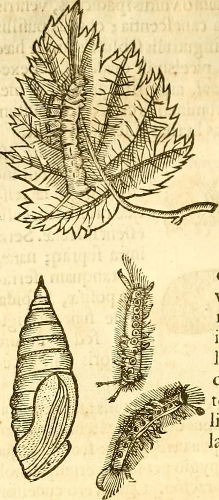 An illustration from Insectorum sive minimorum animalium theatrum: olim ab Edoardo Wottono, Conrado Gesnero, Thomaque Pennio inchoatum: tandem Tho. Movfeti Londinâtis operâ sumptibusq; maximis concinnatum, auctum, perfectum: et ad vivum expressis iconibus suprà quingentis illustratum, 1634, leaf 217