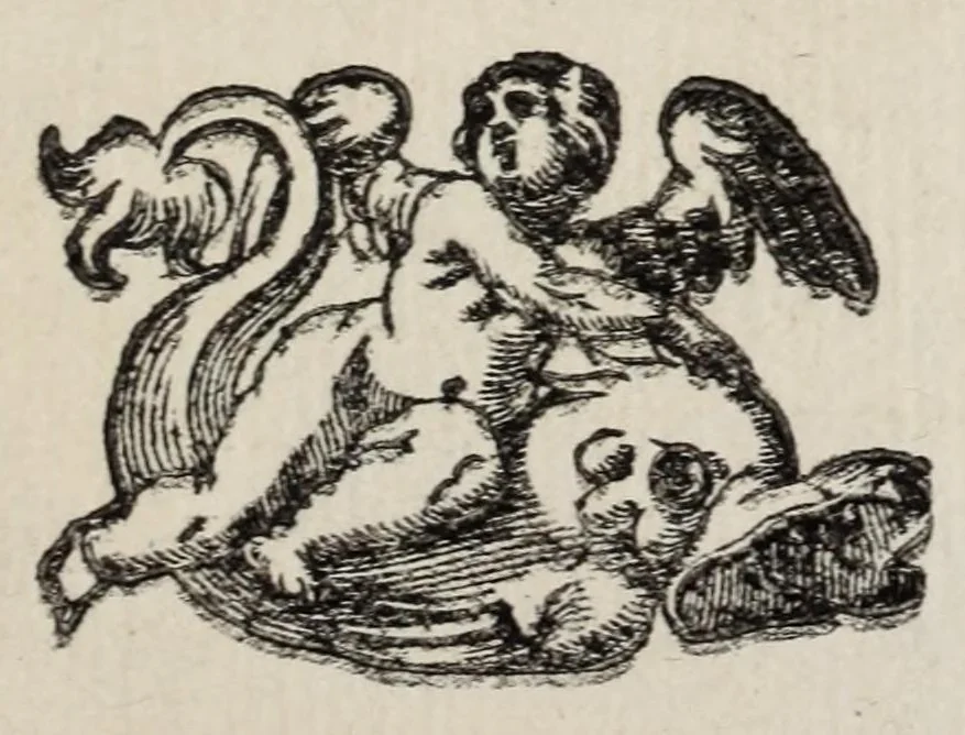 An illustration from Insegnamenti del viuere, 1672, leaf 127