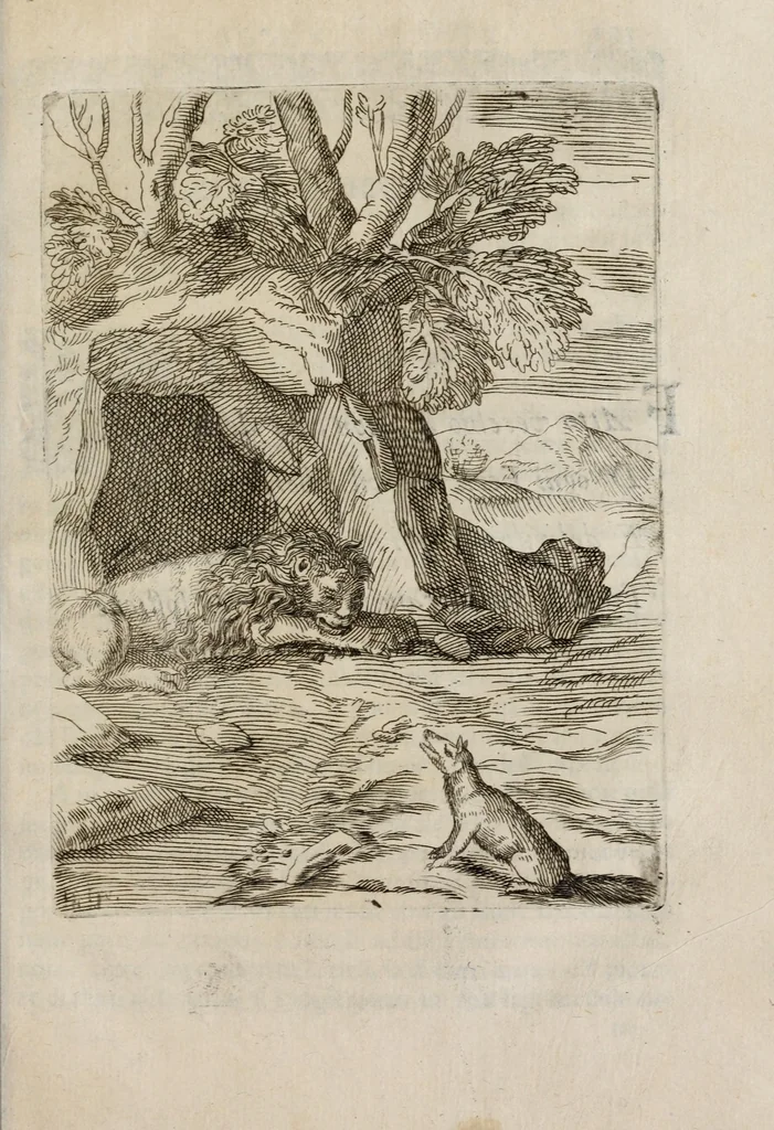An illustration from Insegnamenti del viuere, 1672, leaf 151