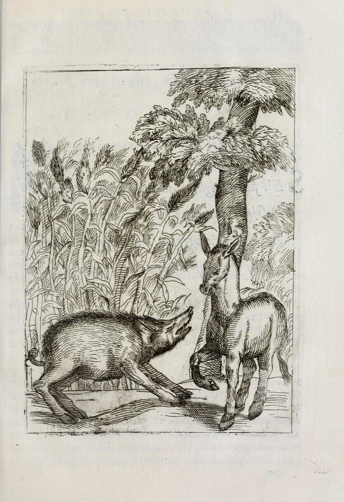 An illustration from Insegnamenti del viuere, 1672, leaf 159