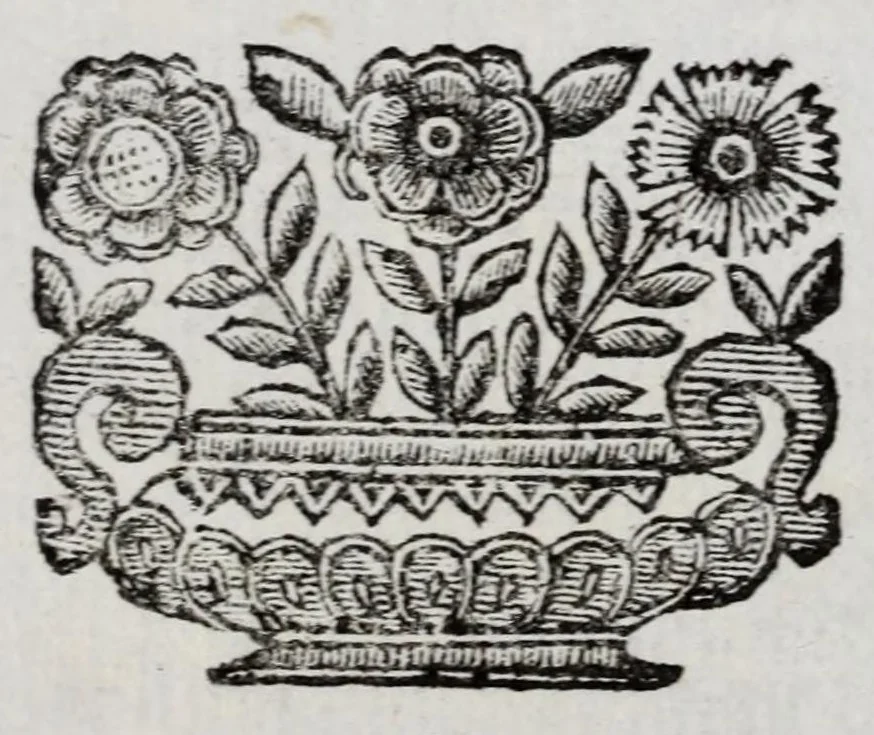 An illustration from Insegnamenti del viuere, 1672, leaf 201