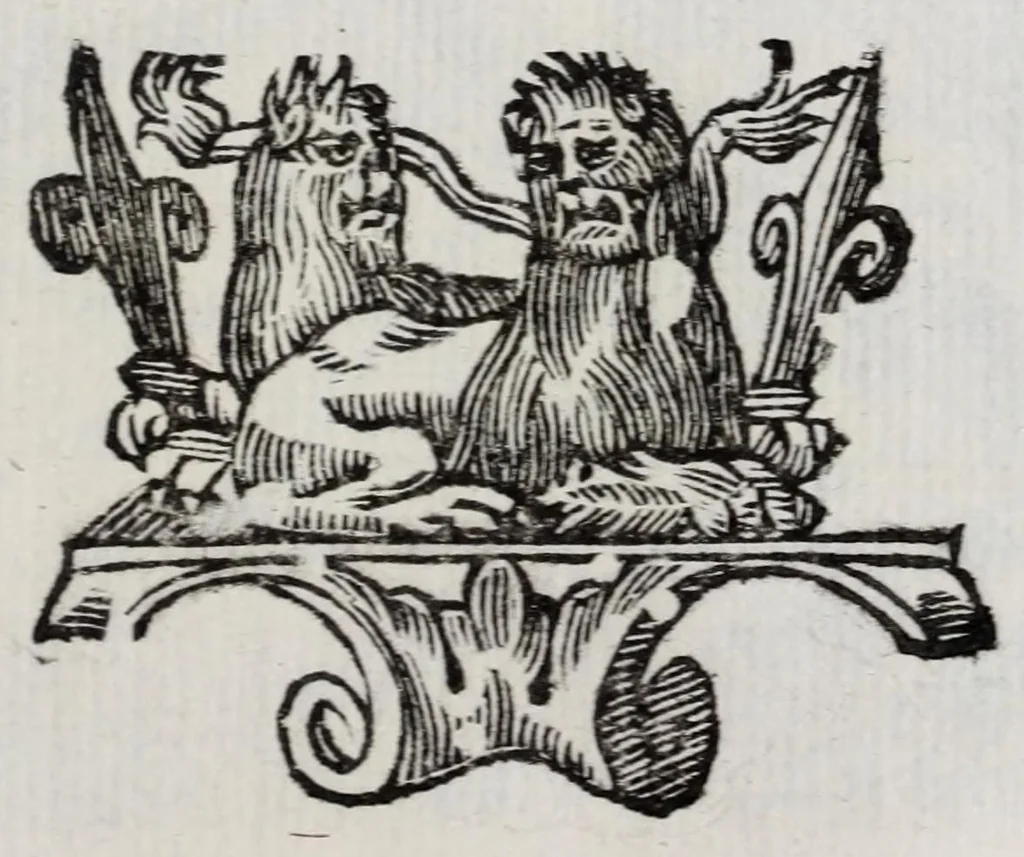 An illustration from Insegnamenti del viuere, 1672, leaf 209