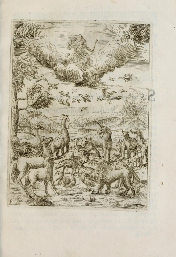 An illustration from Insegnamenti del viuere, 1672, leaf 21