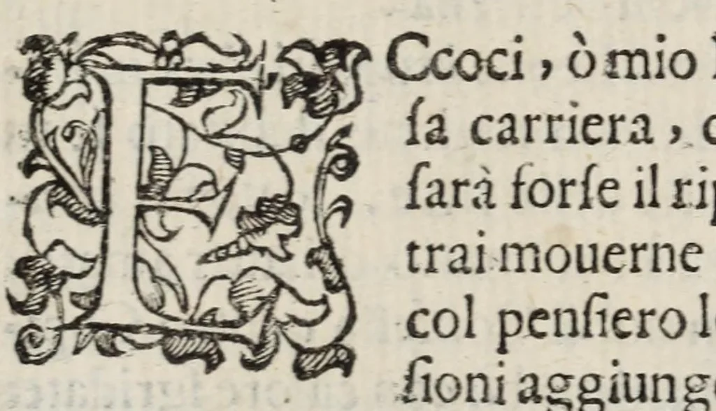 An illustration from Insegnamenti del viuere, 1672, leaf 225
