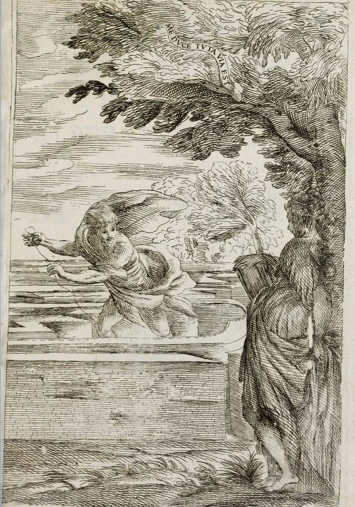 An illustration from Insegnamenti del viuere, 1672, leaf 5
