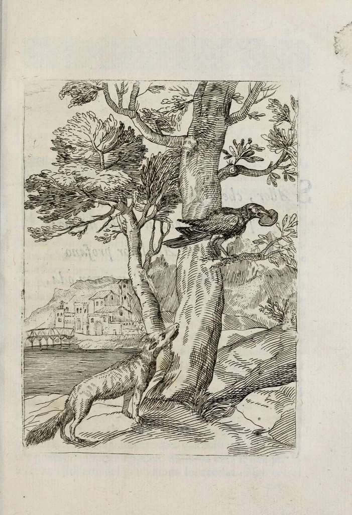 An illustration from Insegnamenti del viuere, 1672, leaf 55