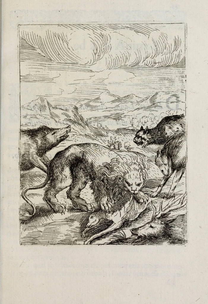 An illustration from Insegnamenti del viuere, 1672, leaf 63
