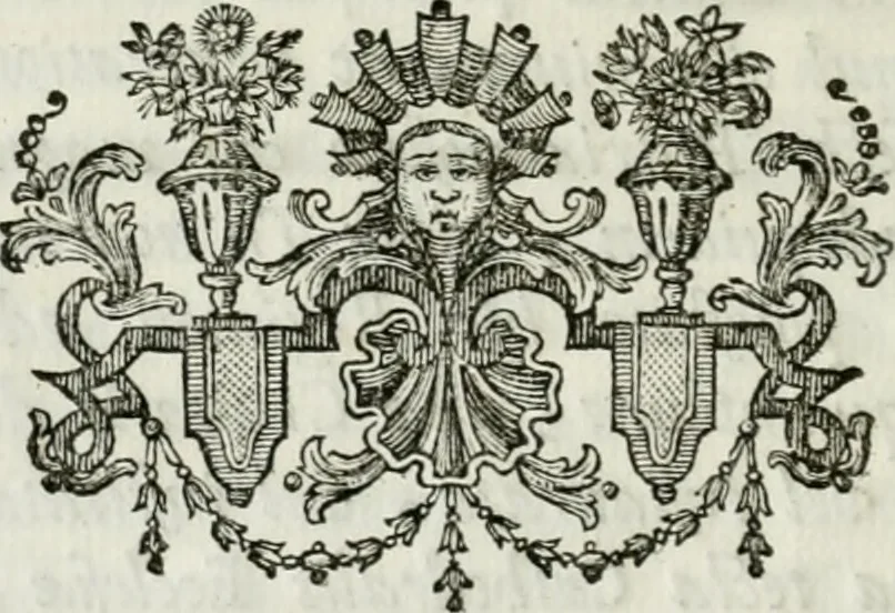 An illustration from In sepulchralem lapidem Sexti Varii Marcelli in agro Veliterno nuper effossum observationes, 1765, leaf 9