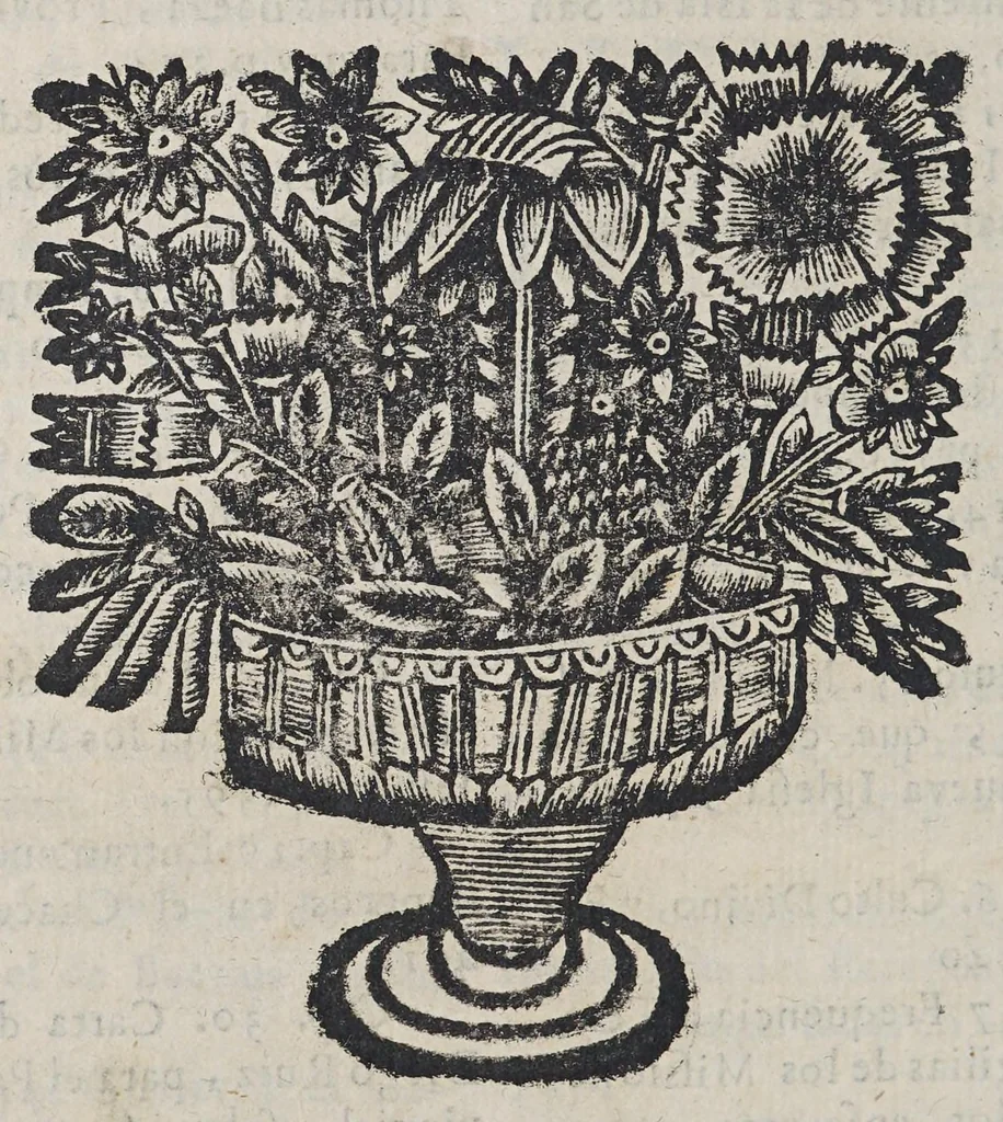 An illustration from Insignes missioneros de la Compañia de Jesus en la Provincia del Paraguay. : Estado presente de sus missiones en Tucuman, Paraguay, y Rio de la Plata, que comprehende su distrito., 1687, leaf 460