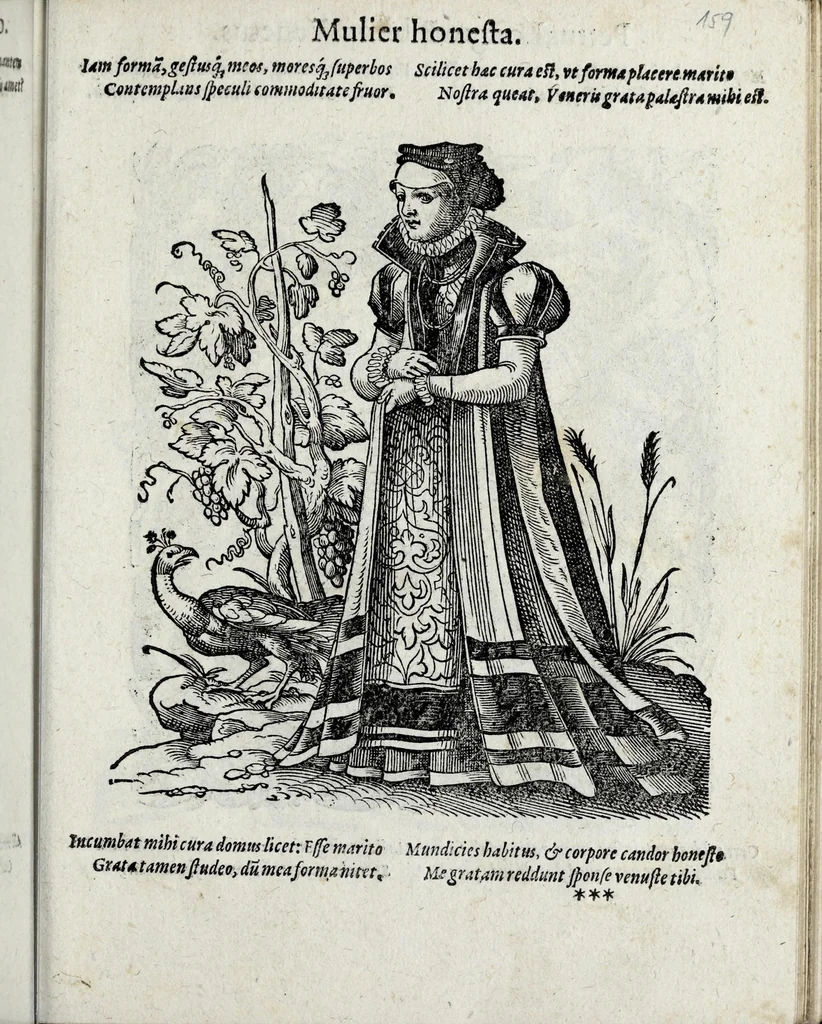An illustration from Insignia sacrae caesareae maiestatis, principvm electorvm, ac aliqvot illvstrissimarvm, illvstrium, nobilium, & aliarum familiarum, formis artificiosissimis expressa : addito cuiq[ue] peculiari symbolo, & carmine octasticho, quibus cum ipsum insigne tum symbolum ingeniosè, ac sine vlla arrogantia vel mordacitate, liberaliter explicantur : his adiecta svnt totidem vacva (vti appellant) scuta, vt alij quoq[ue], quib. hoc institutum placebit, suae etiam gentis imagines penicillo adijcere possint .., 1579, leaf 215