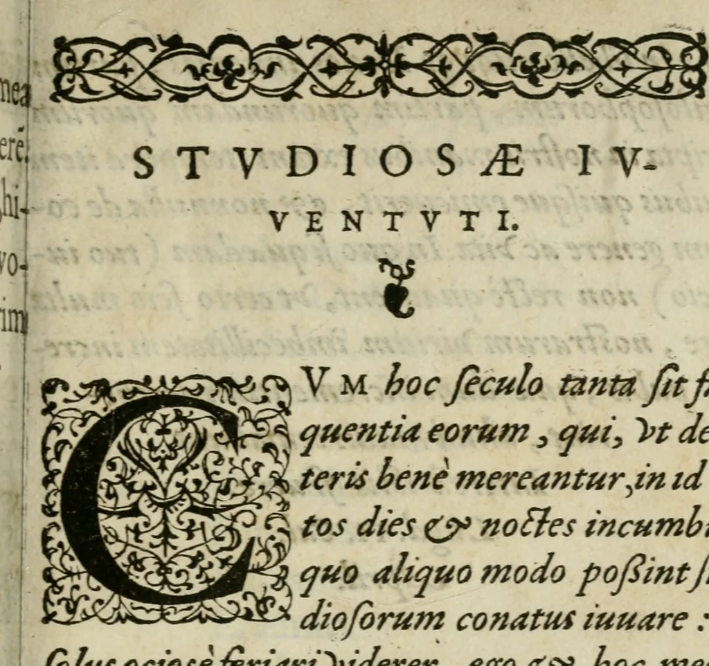 An illustration from Insignivm aliqvot virorvm icones, 1559, leaf 10