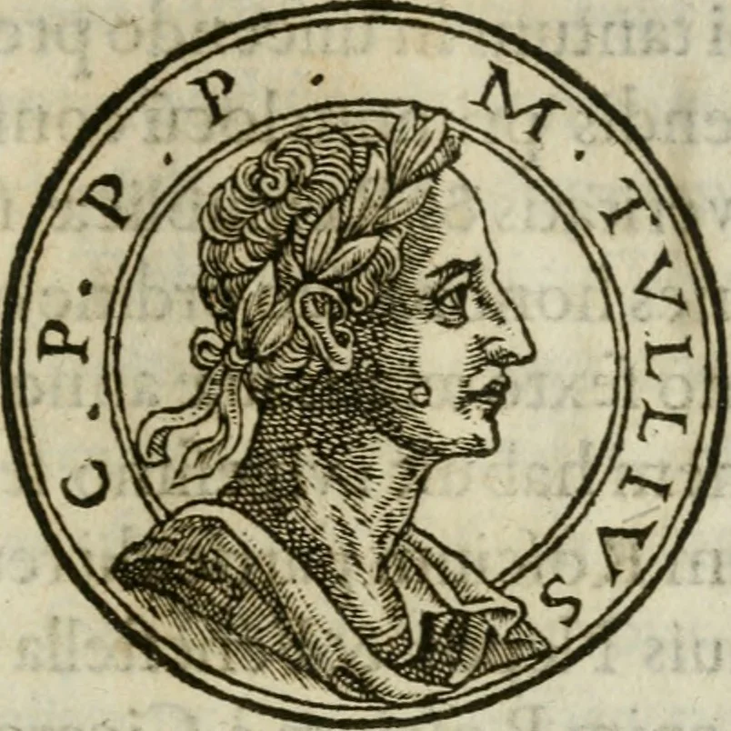 An illustration from Insignivm aliqvot virorvm icones, 1559, leaf 184