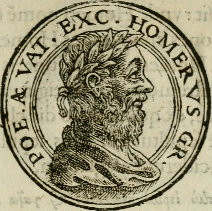An illustration from Insignivm aliqvot virorvm icones, 1559, leaf 24