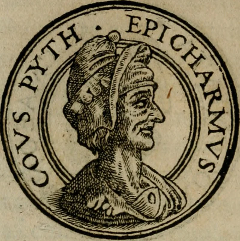 An illustration from Insignivm aliqvot virorvm icones, 1559, leaf 71
