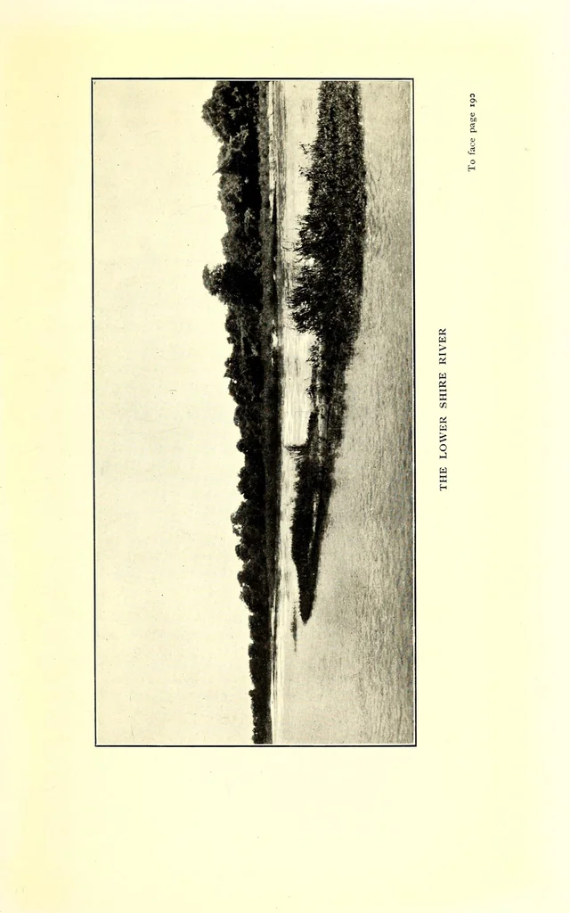 An illustration from In South Central Africa : being an account of some of the experiences and journeys of the author during a stay of six years in that country, 1912, leaf 263