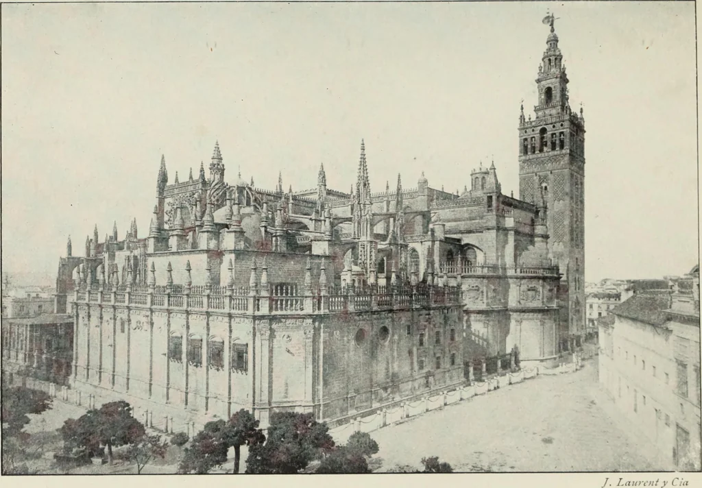 An illustration from In Spain, 1908, leaf 208