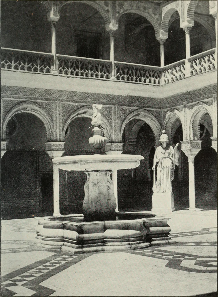 An illustration from In Spain, 1908, leaf 234