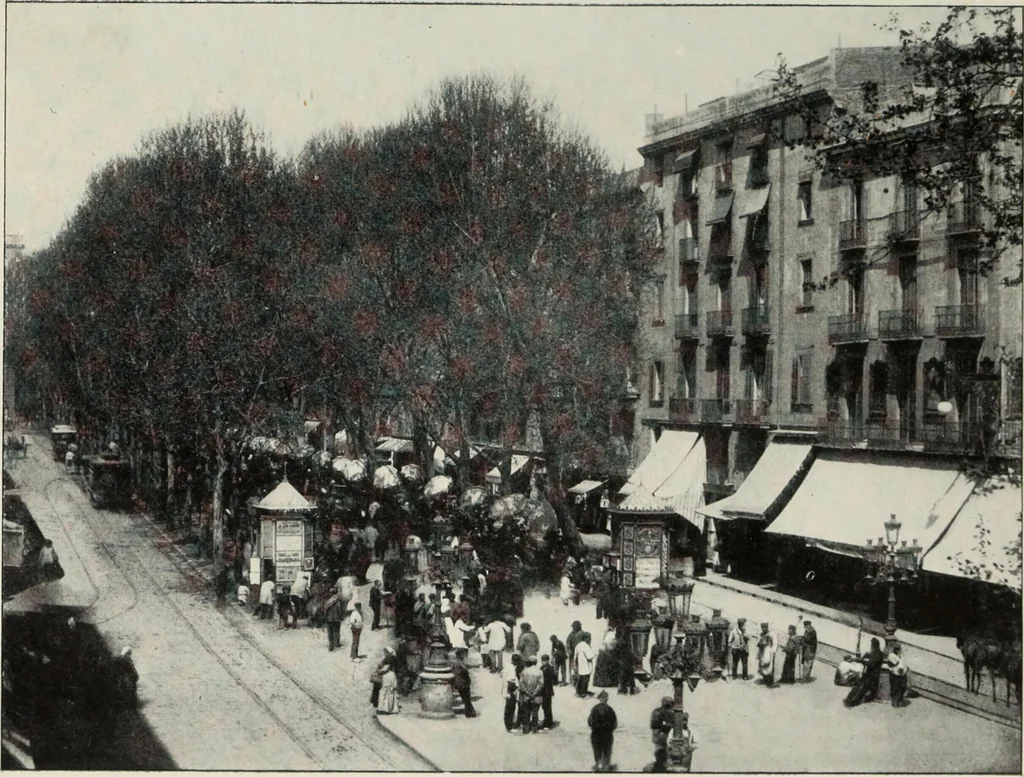 An illustration from In Spain, 1908, leaf 374