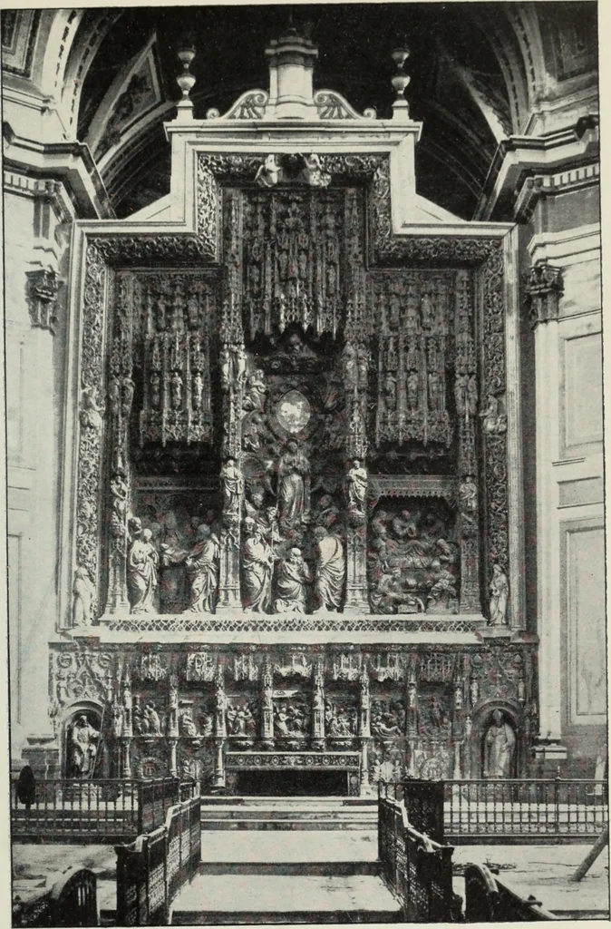 An illustration from In Spain, 1908, leaf 414